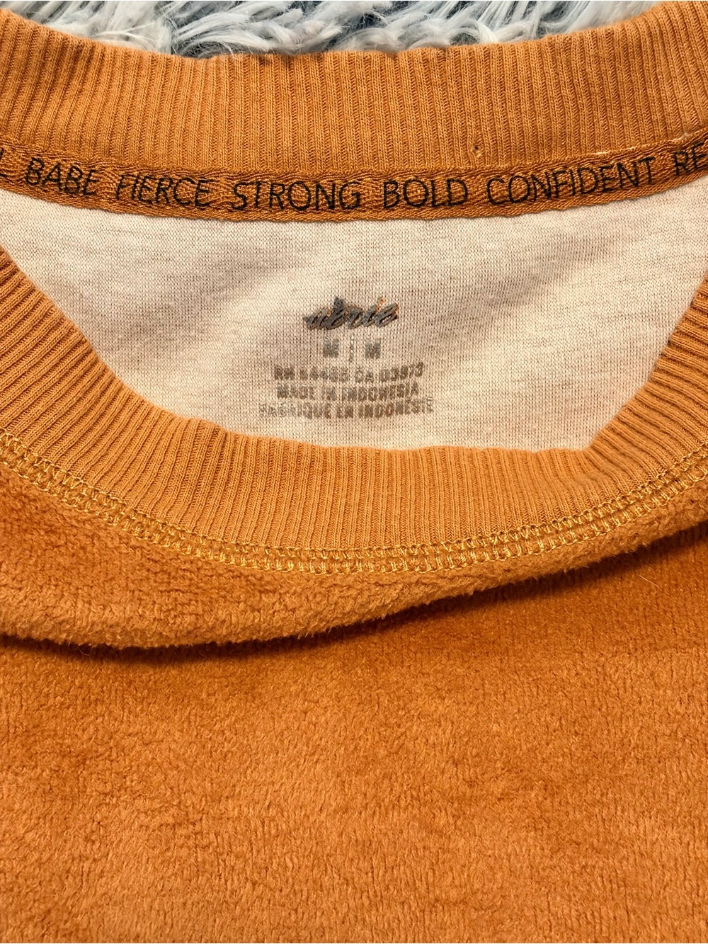 Aerie Oversized Coziest Desert Fleece Sweatshirt - Picture 6 of 9